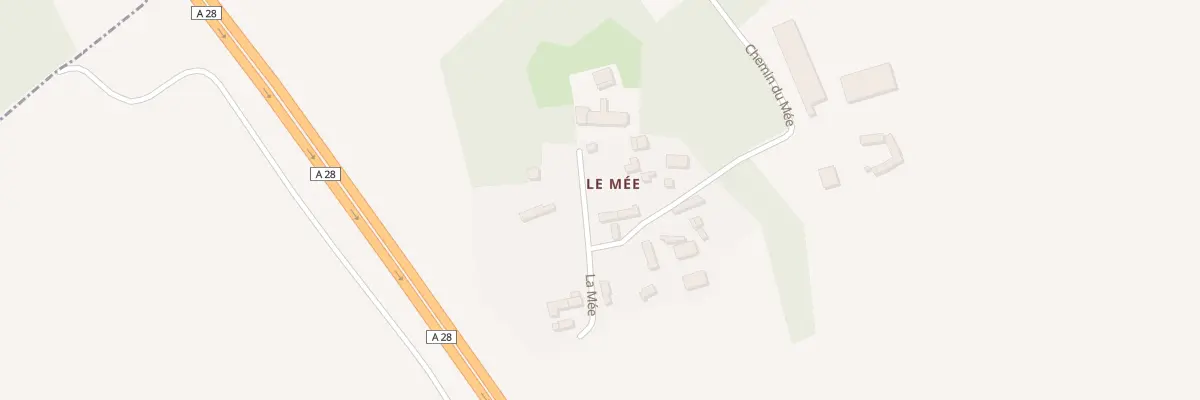 Plan du 150 Le Mée à Villebourg