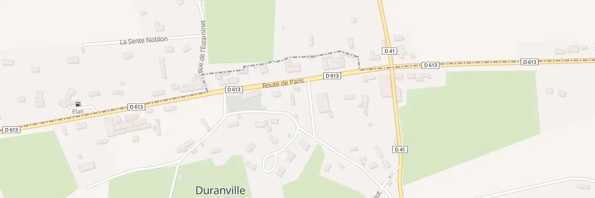 Plan du 12 Rte de Paris à Duranville