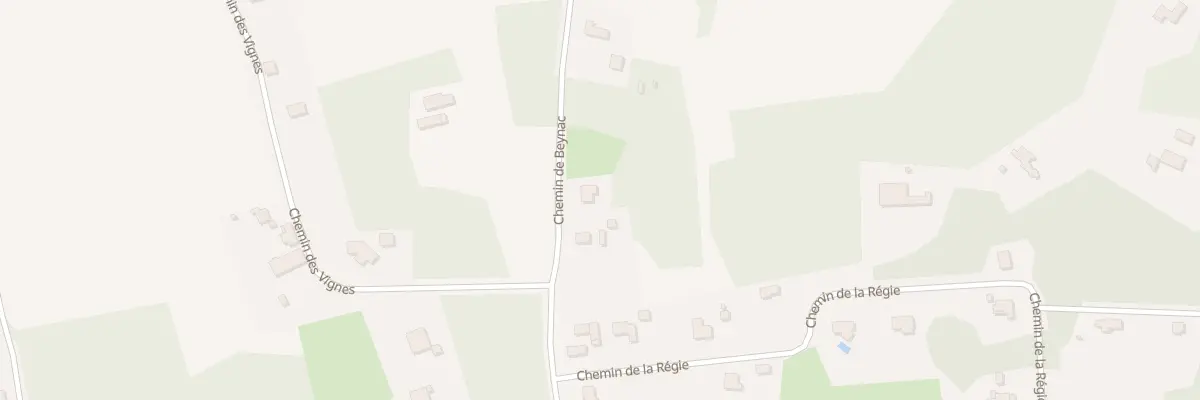 Plan du 1256 Che de Beynac à Lembras