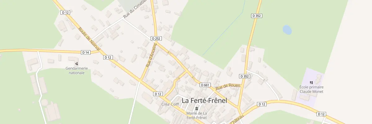 Plan du 18 Rue des Ferrons à La Ferté-en-Ouche