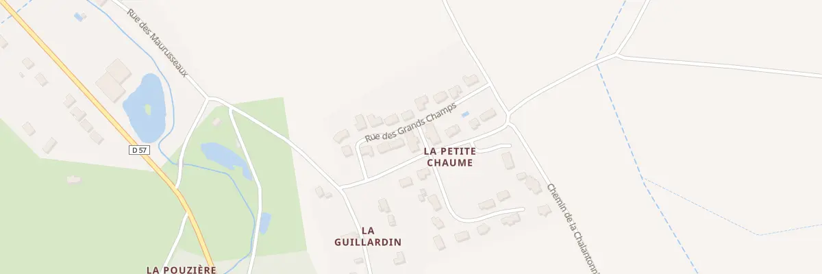 Plan du 8A Rue des Grands Champs à Villaines-les-Rochers