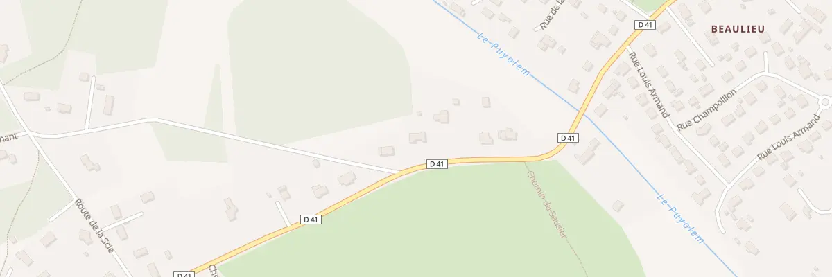 Plan du 226 Rte de Saint-Germain à Saint-Astier