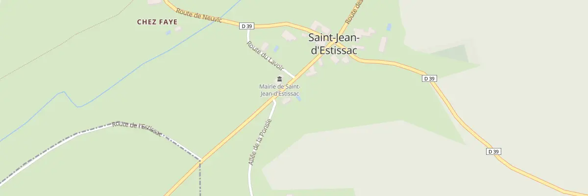 Plan du 7 La Poncie à Saint-Jean-d’Estissac