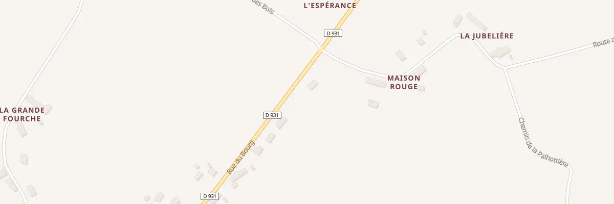 Plan du 2 Rte du Moulin de Prulay à Parfondeval