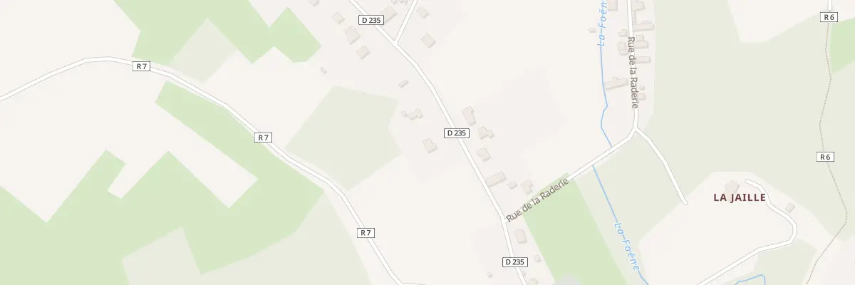 Plan du 17 Rue de la Foret De Berce à Chahaignes