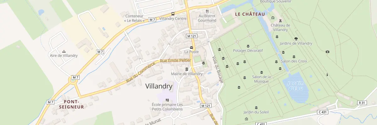 Plan du 14 Rue de la Mairie à Villandry