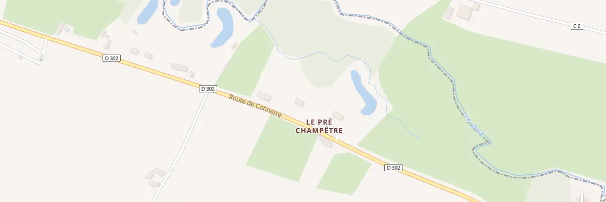 Plan du 5012A L’Epinette à Thorigné-sur-Dué