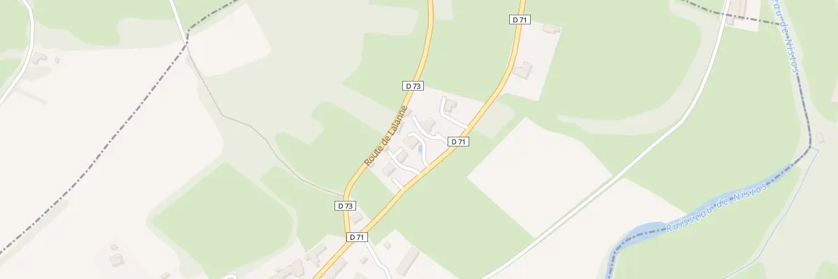 Plan du 5036 Lalanne à Lombrès