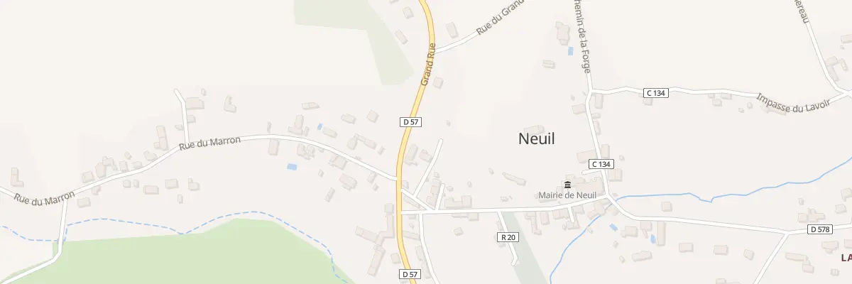 Plan du 3 Che des Marronniers à Neuil