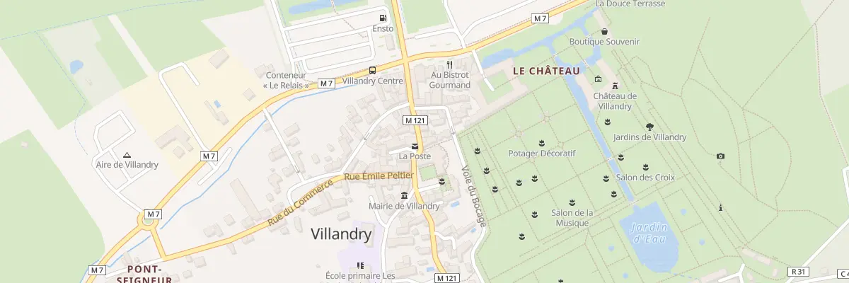 Plan du 11 Rue de la Mairie à Villandry