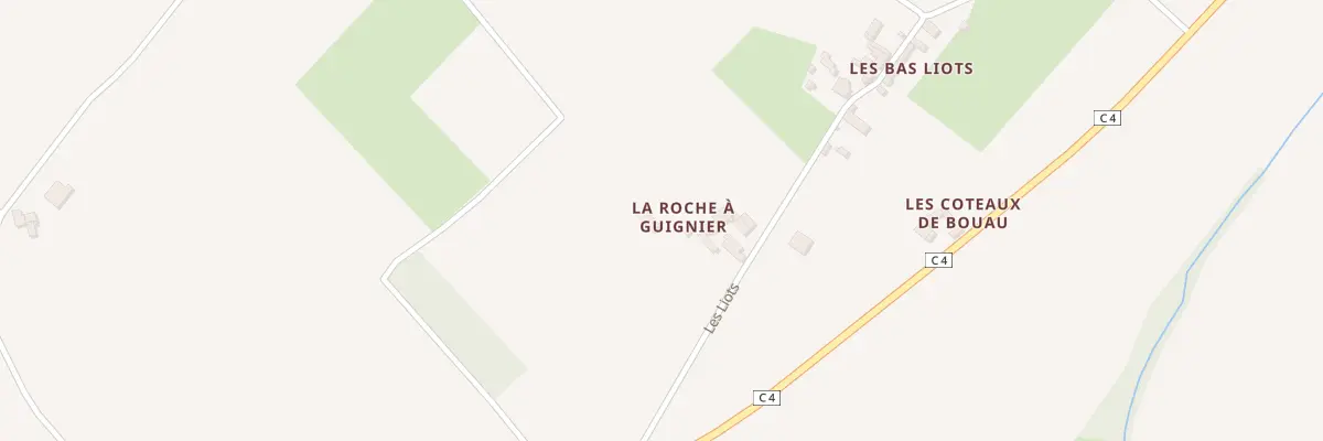 Plan du 153 La Roche a Guignier à Rilly-sur-Vienne