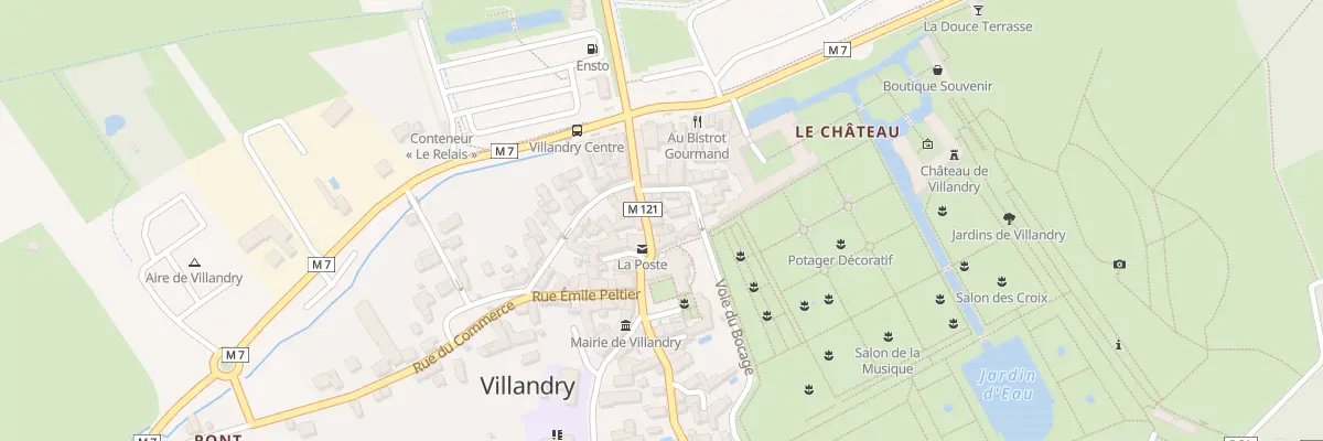 Plan du 7 Rue de la Mairie à Villandry