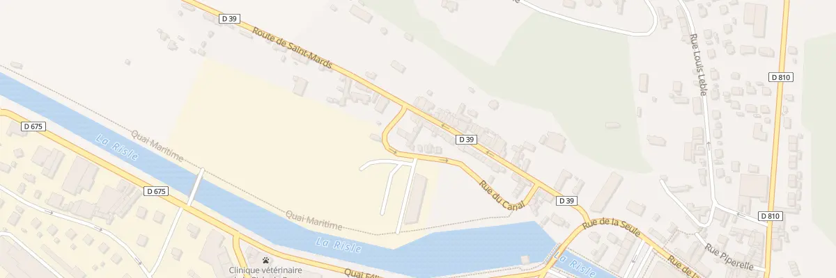 Plan du 73 Rue de la Madeleine à Pont-Audemer