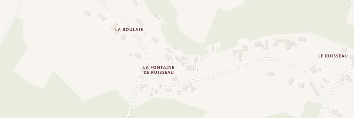 Plan du 51 Le Ruisseau à Marçon