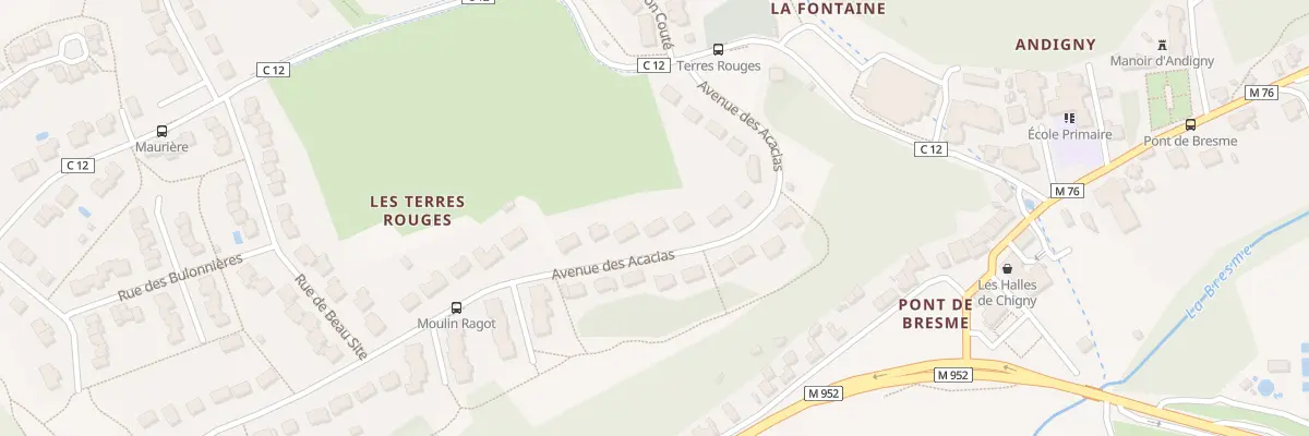 Plan du 18 Av des Acacias à Saint-Étienne-de-Chigny