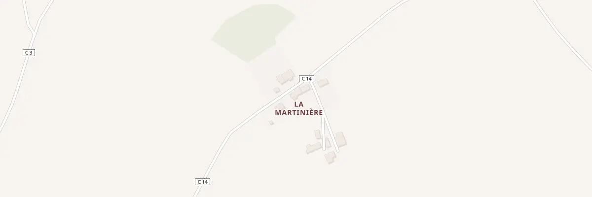 Plan du 9 La Martiniere à Pernay