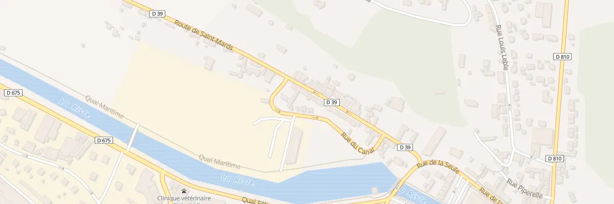 Plan du 63 Rue de la Madeleine à Pont-Audemer