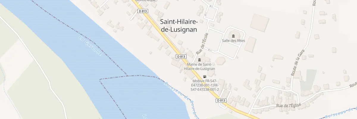 Plan du 361 Av Jean François-poncet à Saint-Hilaire-de-Lusignan