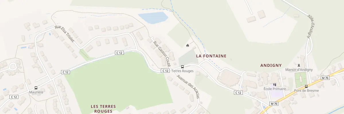 Plan du 6 Rue Gaston Coute à Saint-Étienne-de-Chigny