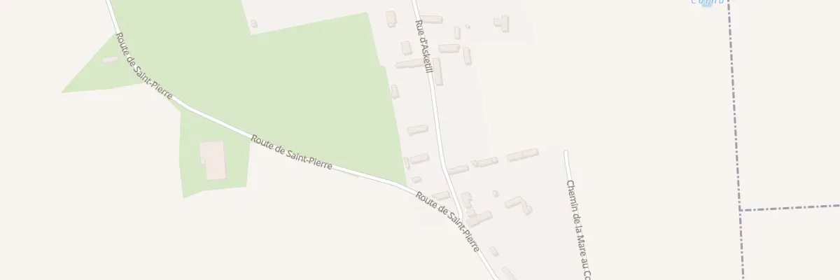 Plan du 384 Rue d’Asketill à Ancretteville-sur-Mer