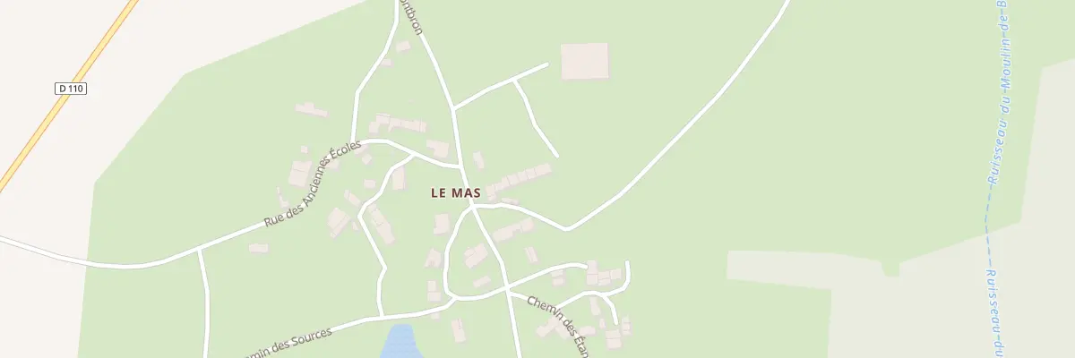 Plan du 9 Imp de l’Ancienne Mairie à Mazerolles