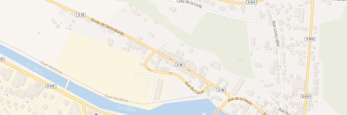 Plan du 44 Rue de la Madeleine à Pont-Audemer