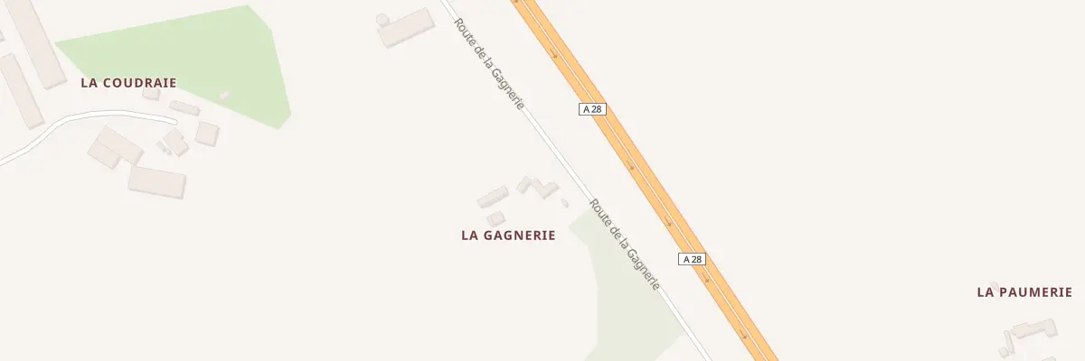 Plan du 164 La Gagnerie à Villebourg