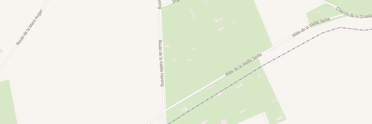 Plan du 45 Rte de la Vallee Hareng à Saint-Victor-de-Chrétienville
