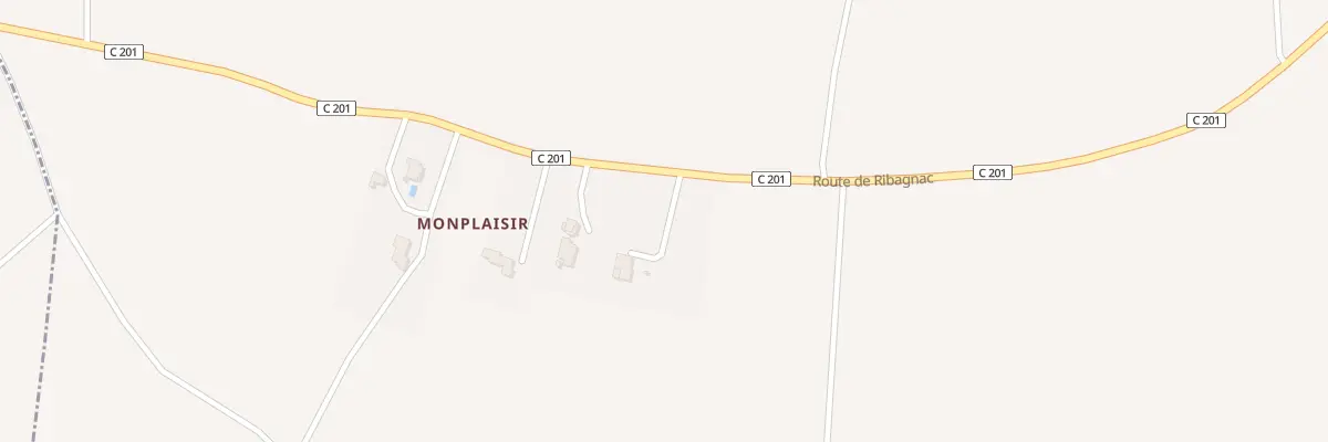 Plan du 63A Monplaisir à Bouniagues