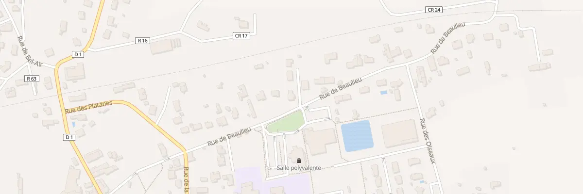 Plan du 23 Rue de Beaulieu à Saint-Julien-l’Ars
