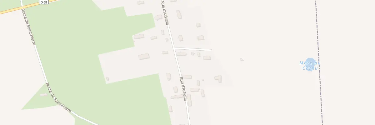Plan du 195 Rue d’Asketill à Ancretteville-sur-Mer