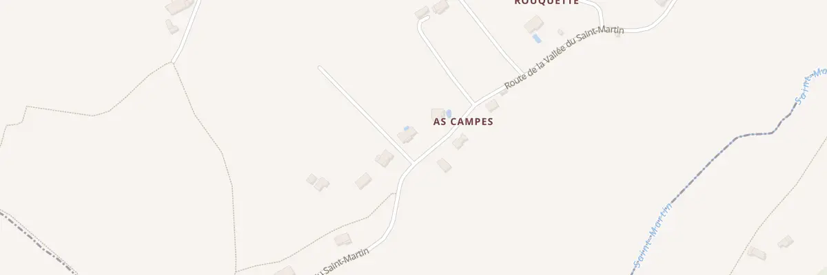 Plan du 5000 Rouquette à Lusignan-Petit
