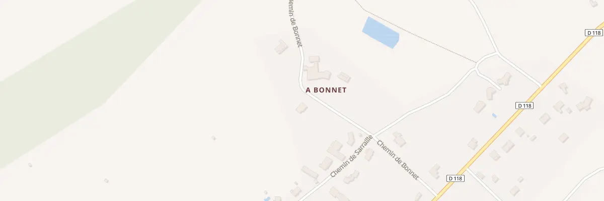 Plan du 11 Che de Bonnet à Prayssas