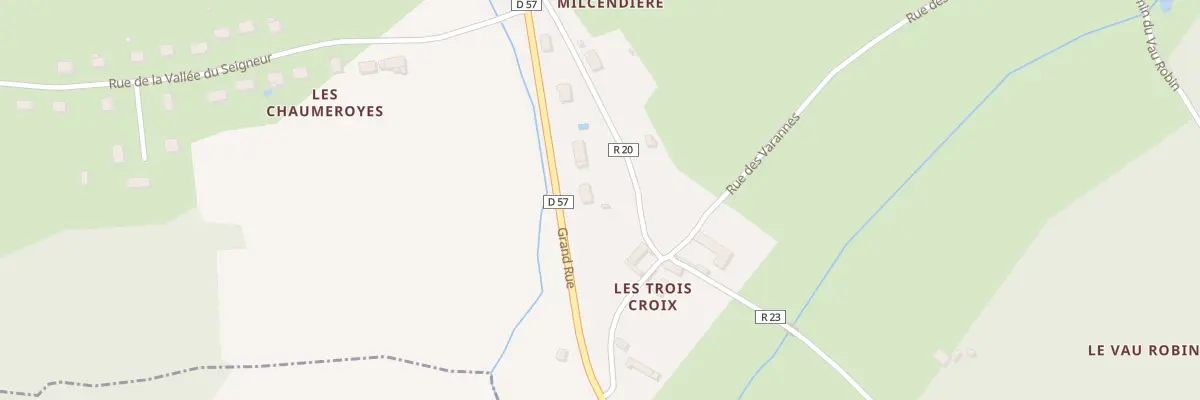 Plan du 1A Gr Grand’Rue à Neuil