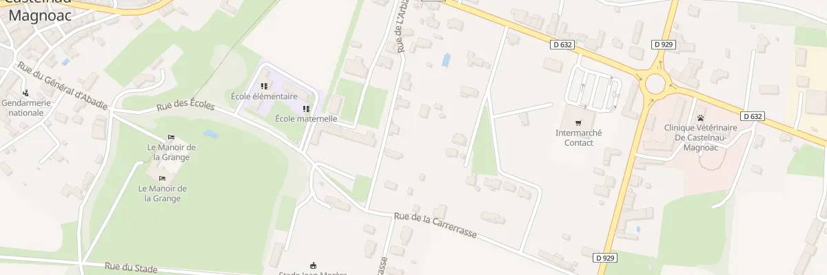 Plan du 9 Rue de l’Arbizon à Castelnau-Magnoac