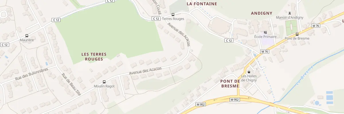 Plan du 14 Av des Acacias à Saint-Étienne-de-Chigny