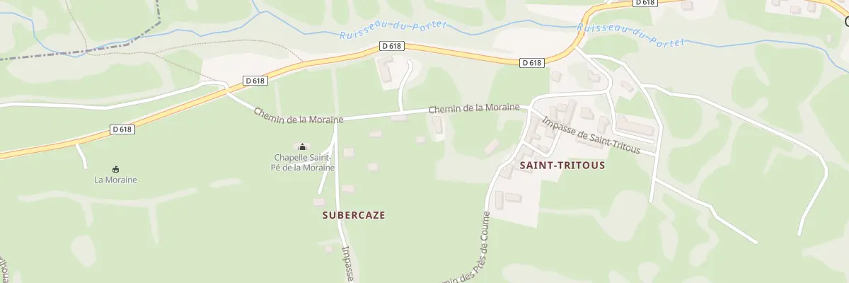 Plan du 9005 Chem de la Moraine à Garin