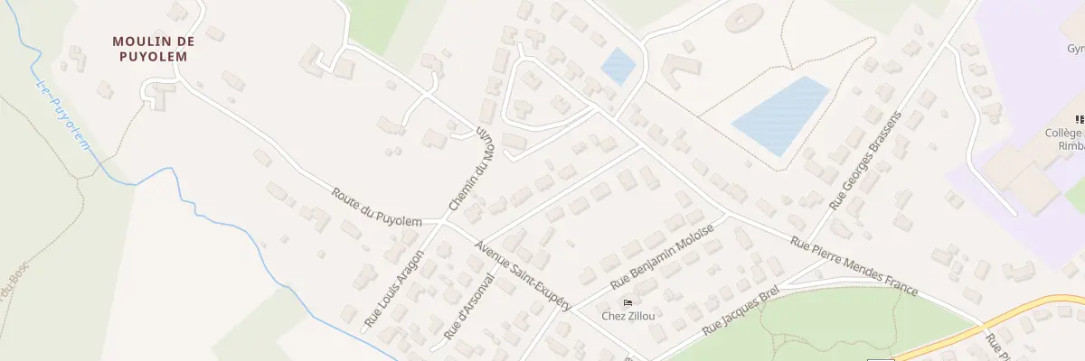 Plan du 8 Rue du Docteur Guichard à Saint-Astier