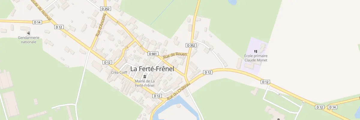 Plan du 4 Rue de Rouen à La Ferté-en-Ouche