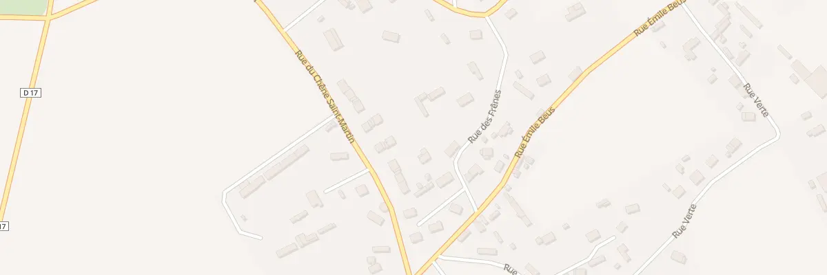 Plan du 3 Rue des Frênes à Thiétreville