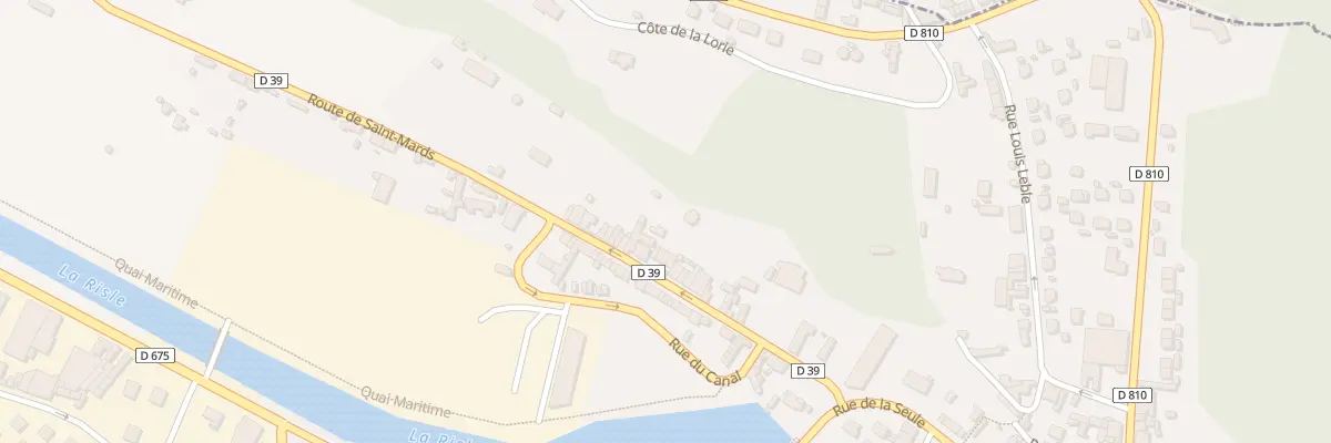 Plan du 34B Rue de la Madeleine à Pont-Audemer