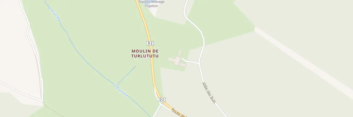 Plan du 291 All des Buis à Saint-Just