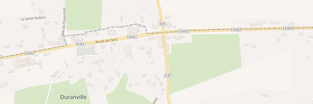 Plan du 18 Rte de Paris à Duranville