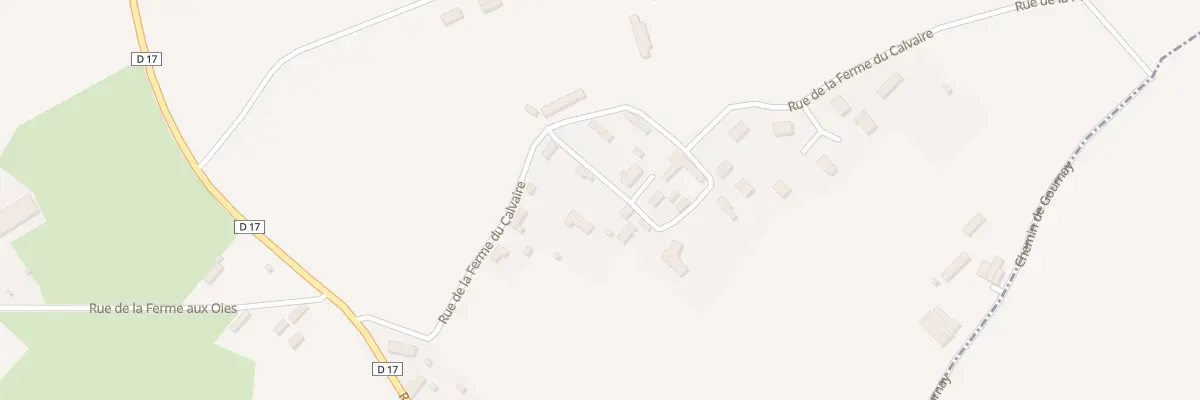 Plan du 210 Rue de la Ferme du Calvaire à Limpiville