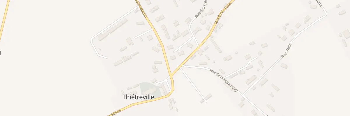 Plan du 1 Imp des Magnolias à Thiétreville