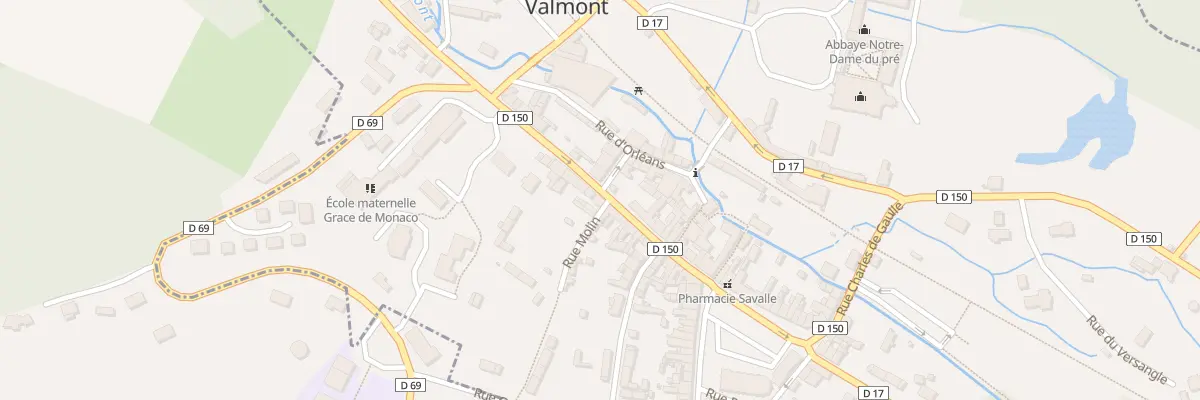 Plan du 17 Rue Jules Crochemore à Valmont