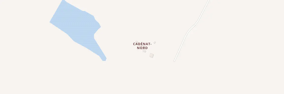 Plan du 120 Cadenat-nord à Montastruc