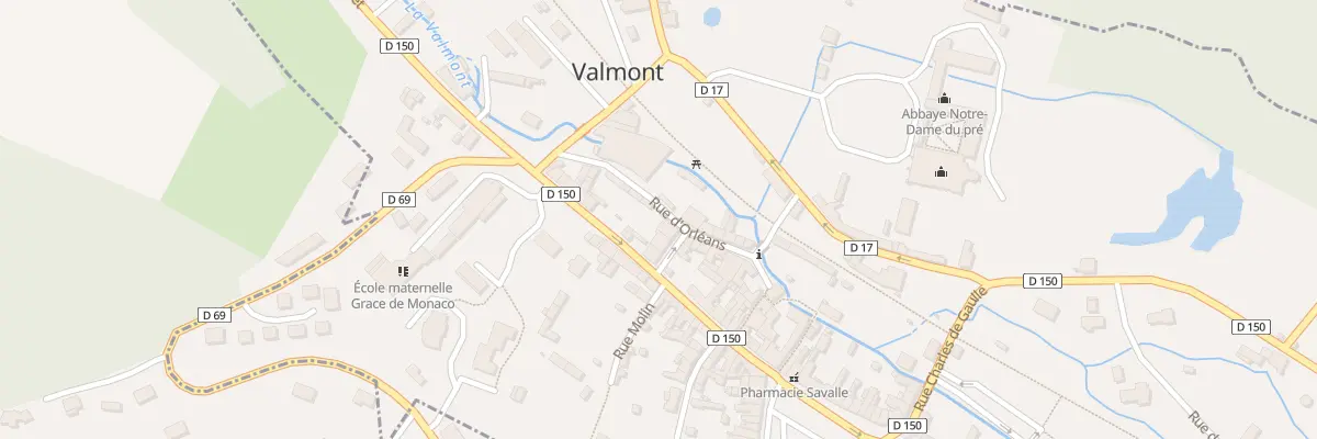 Plan du 17 Rue d’Orleans à Valmont