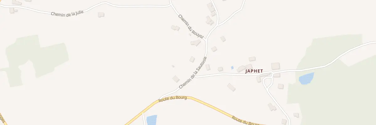 Plan du 24 Le Bourg Est à Saint-Hilaire-d’Estissac