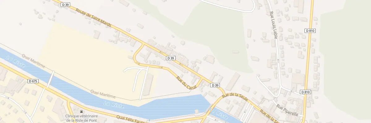 Plan du 20 Rue de la Madeleine à Pont-Audemer